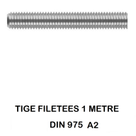 TIGES FILETÉES ET RACCORDS 